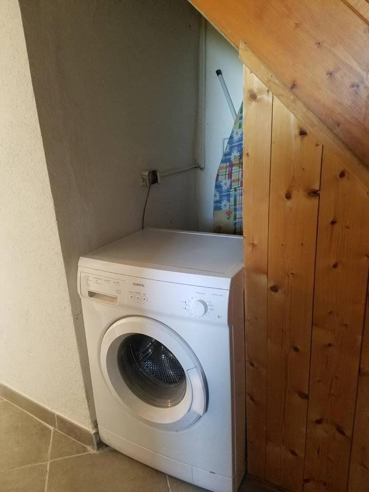 Area and facilities, washing machine