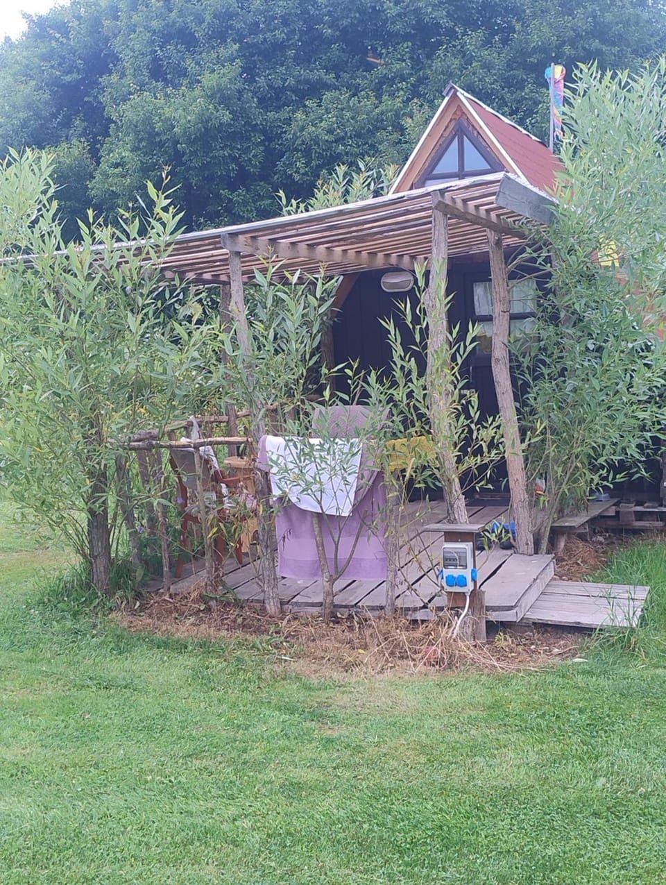 Altana letnia nr2 - Herbergerówka Agroturystyka na wsi Luxury tent in Lower Silesian Voivodeship