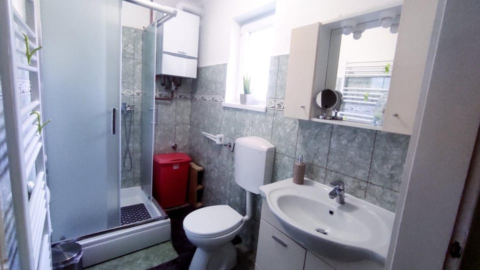 Shower, Toilet, Bathroom, towels