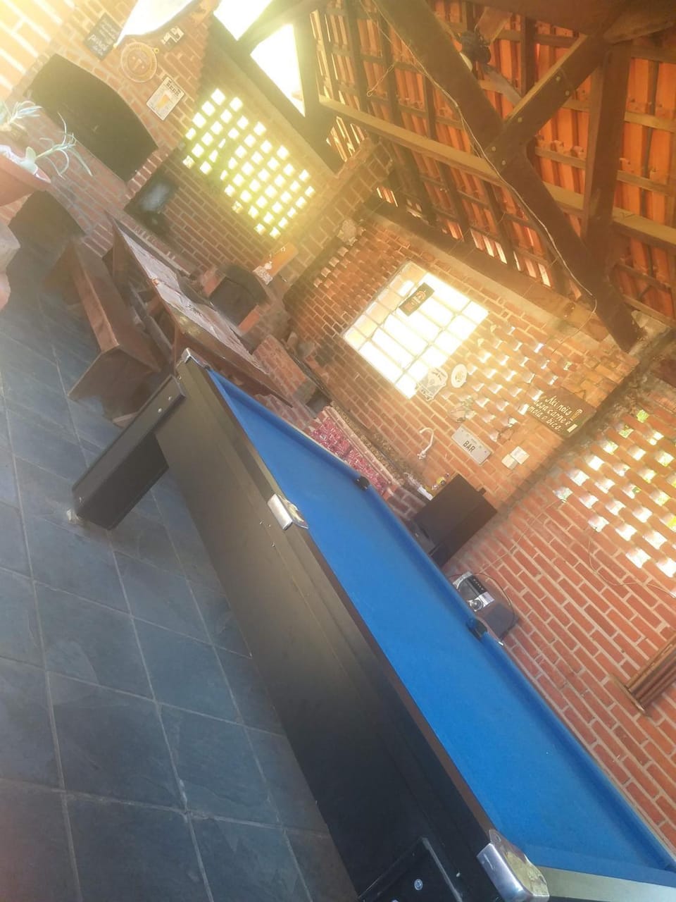 Billiard, Pool view