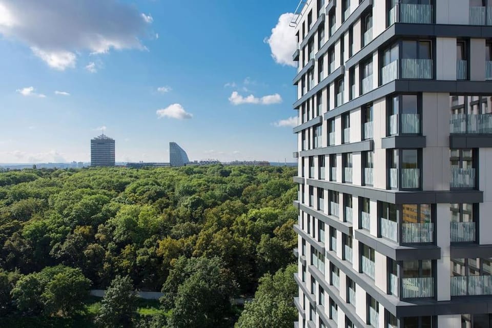 Property building, Spring, Day, Natural landscape, City view