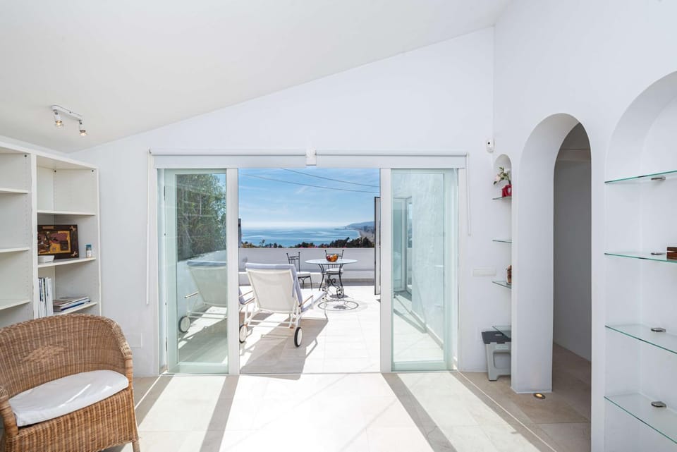 Balcony/Terrace, Seating area, Sea view