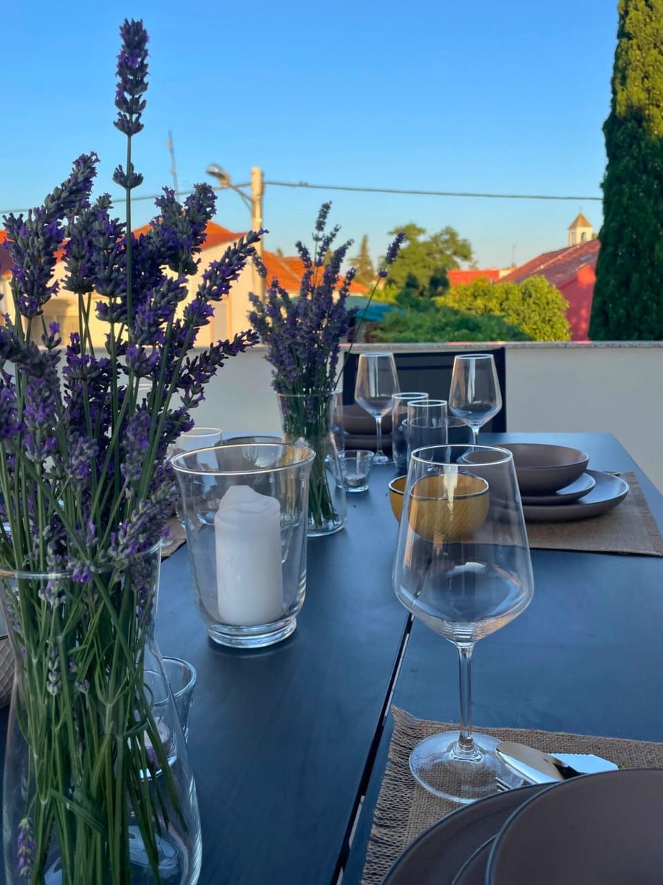 Day, Balcony/Terrace, Food and drinks, Dining area