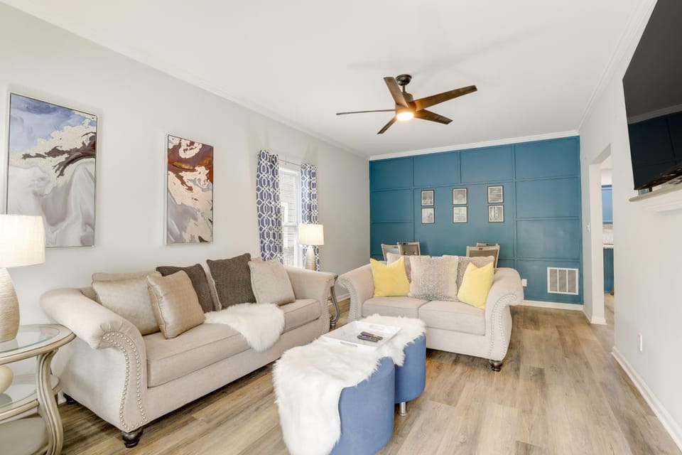 Ideal ATL Base 2 Mi to Mercedes-Benz Stadium, Dtwn House in Atlanta
