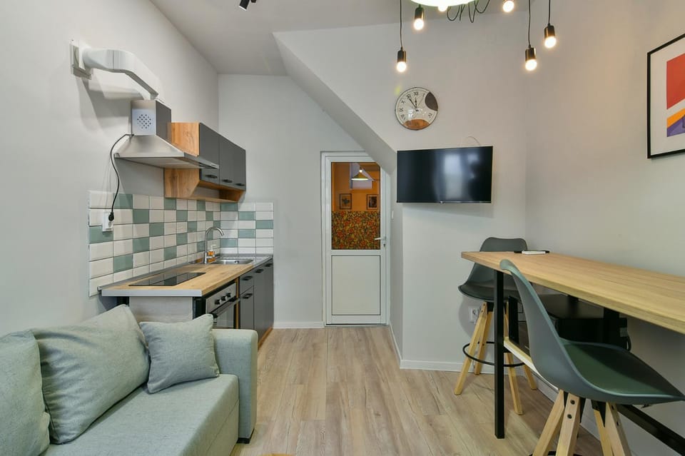 TV and multimedia, Kitchen or kitchenette, Living room, Dining area, minibar, pet friendly, stove