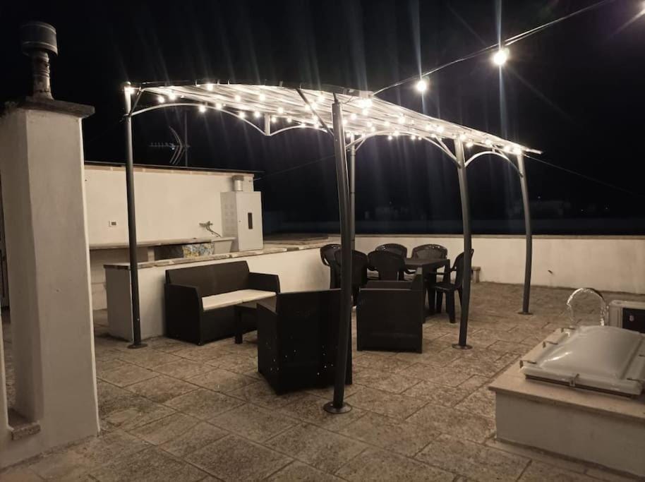 Night, Balcony/Terrace, Balcony/Terrace, Dining area