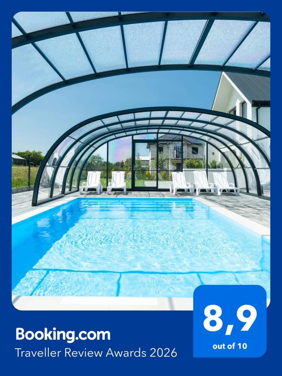 Pool view, Swimming pool, sunbed
