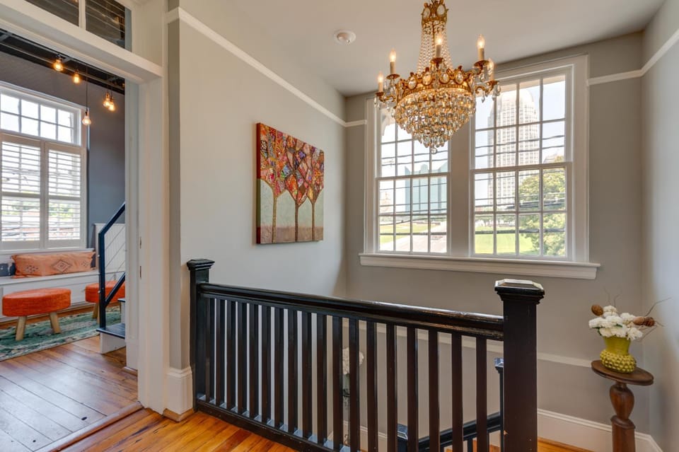 Downtown Winston-Salem Condo w/ Private Library! House in Winston-Salem