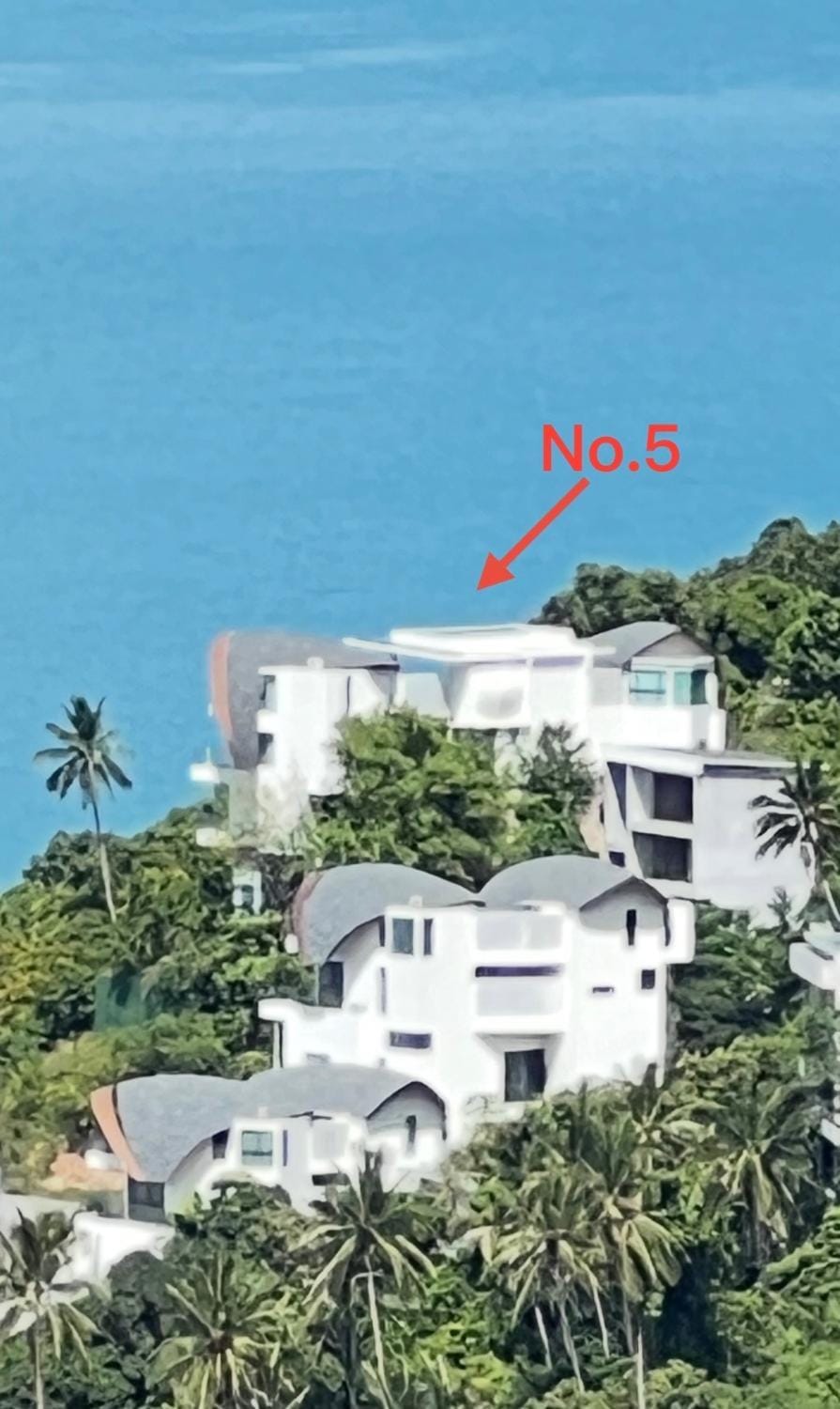 苏梅岛观景台超级海景別墅Golden Coconut Villa5 私密泳池 接送服务ChawengNoi 5bedrooms Villa in Ko Samui