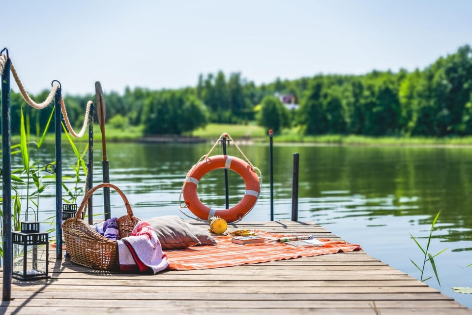 Spring, Day, Natural landscape, Activities, Garden, Lake view