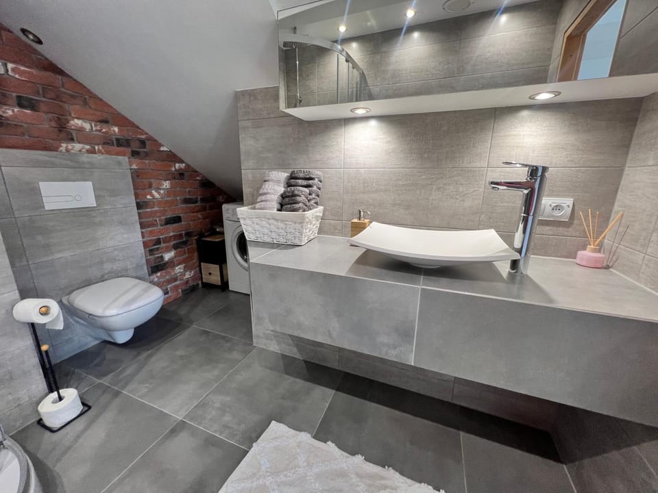 Shower, Toilet, Bathroom, towels