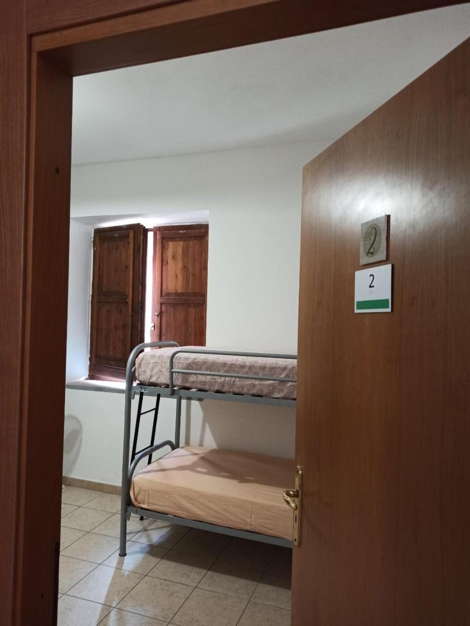 Photo of the whole room, bunk bed