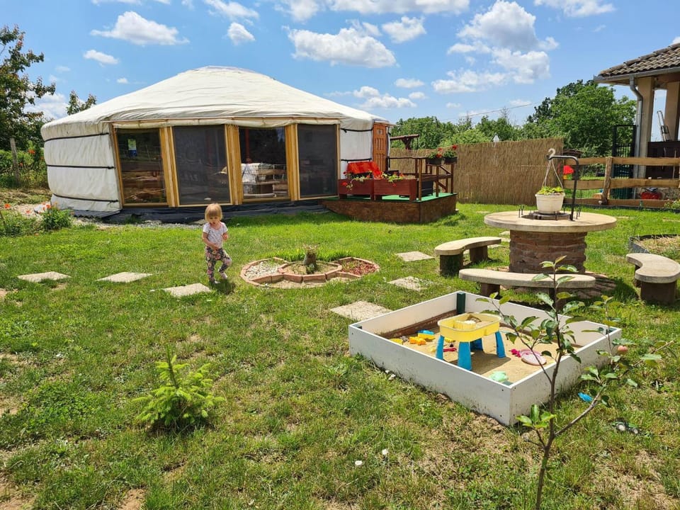 Property building, BBQ facilities, Garden