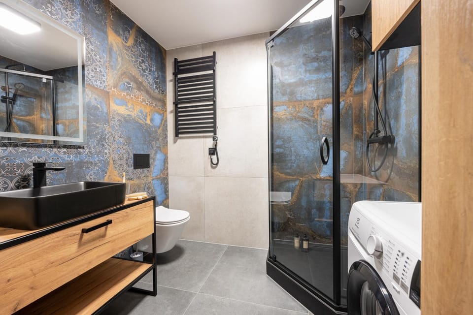 Shower, Bathroom, washing machine