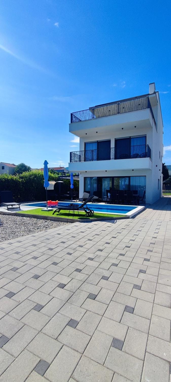 Beachfront Villa Sol&Mar with heated pool and jacuzzi Villa in Šibenik-Knin County, Croatia