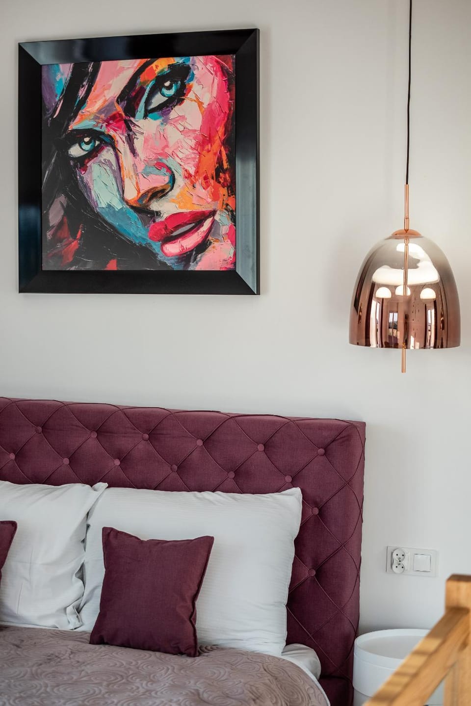 Bed, Decorative detail, Bedroom