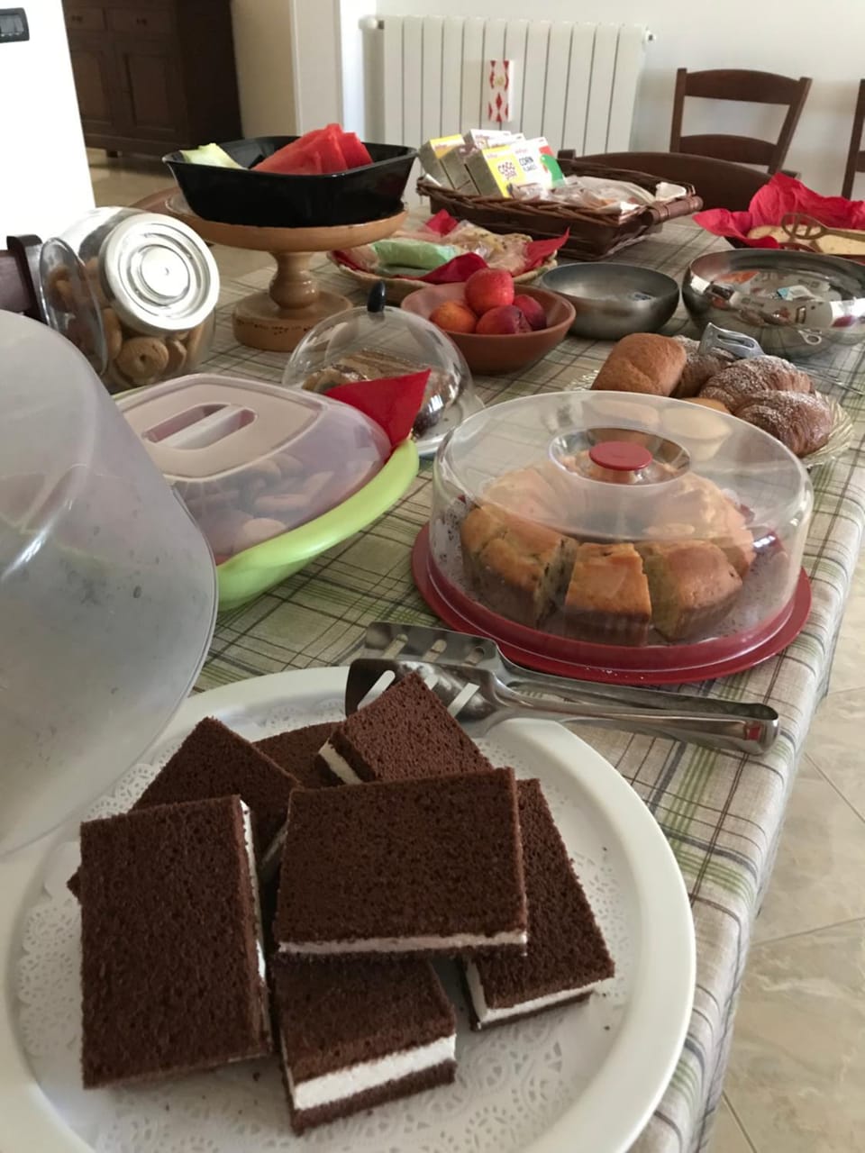 Buffet breakfast