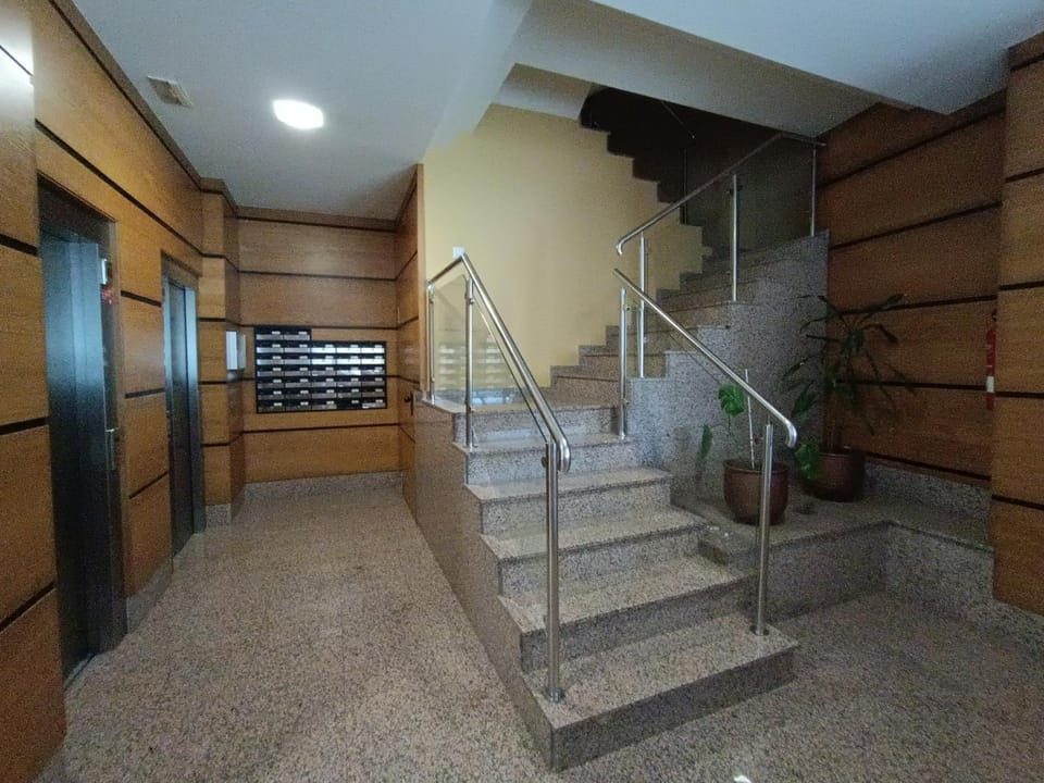 Property building, elevator