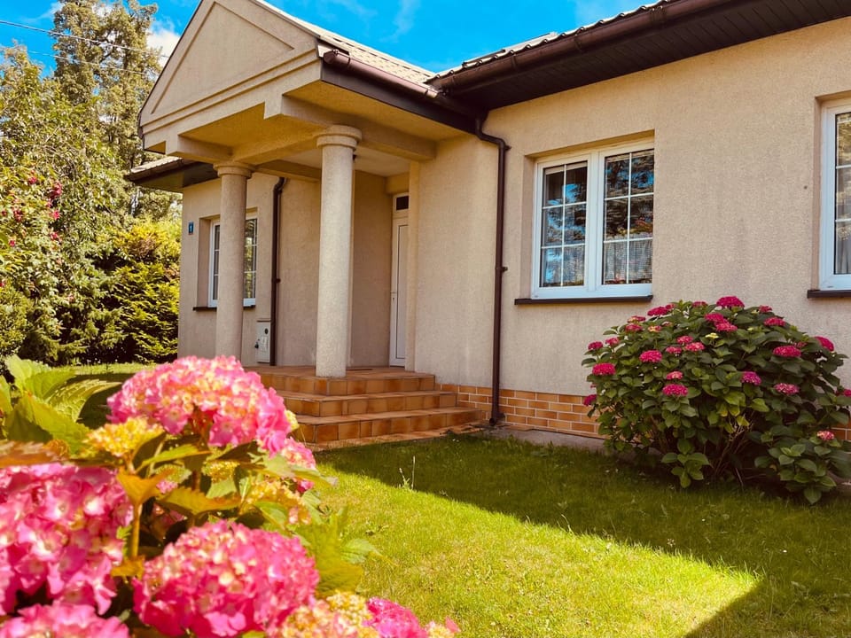 Property building, Spring, Day, Garden view
