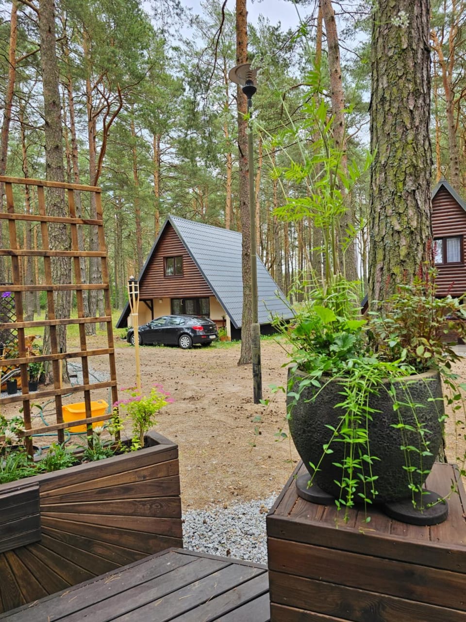 Patio, Balcony/Terrace, Garden view