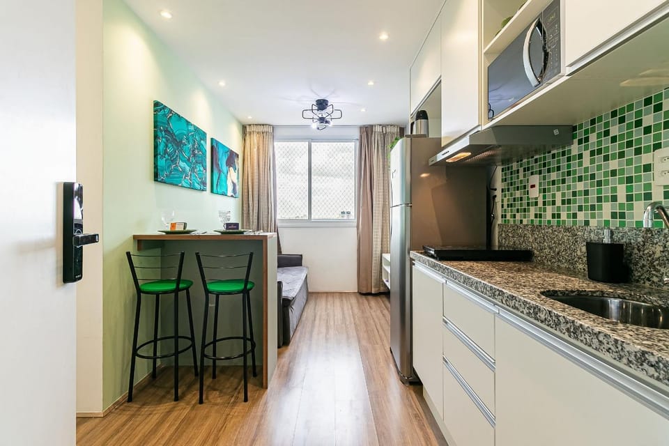 Apto Novo & Completo no Brás - Estação do Metrô Apartment in Sao Paulo City