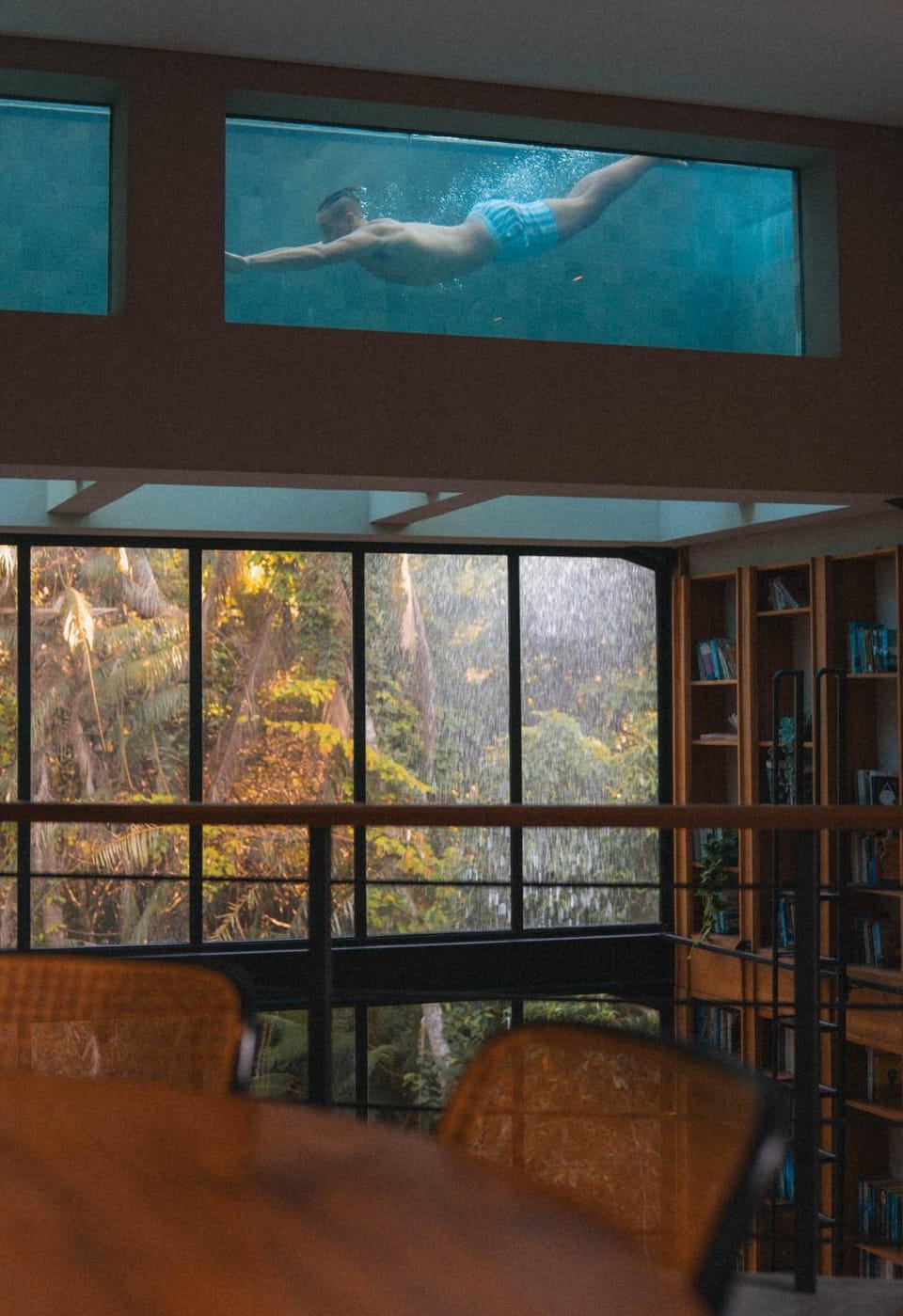 Dining area, Pool view, Swimming pool
