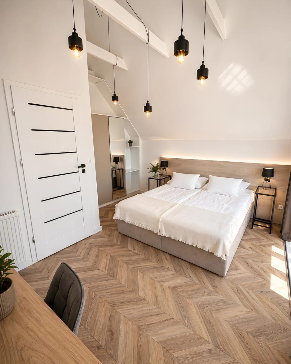 Bed, Bedroom, wardrobe
