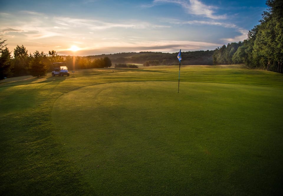 Golfcourse, Golfcourse, Sunset