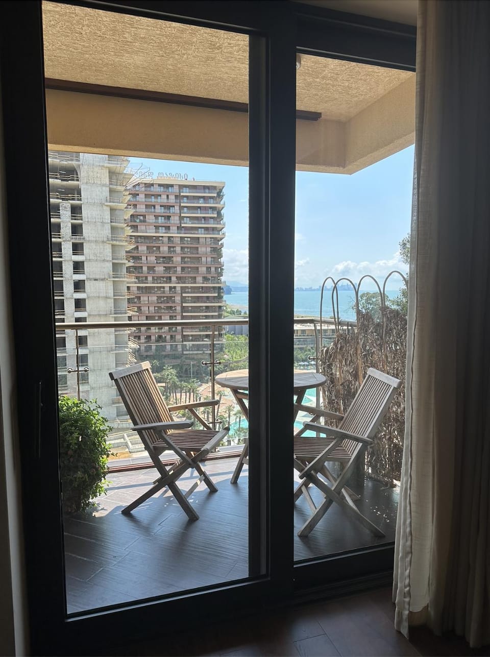 View (from property/room), Balcony/Terrace, Seating area
