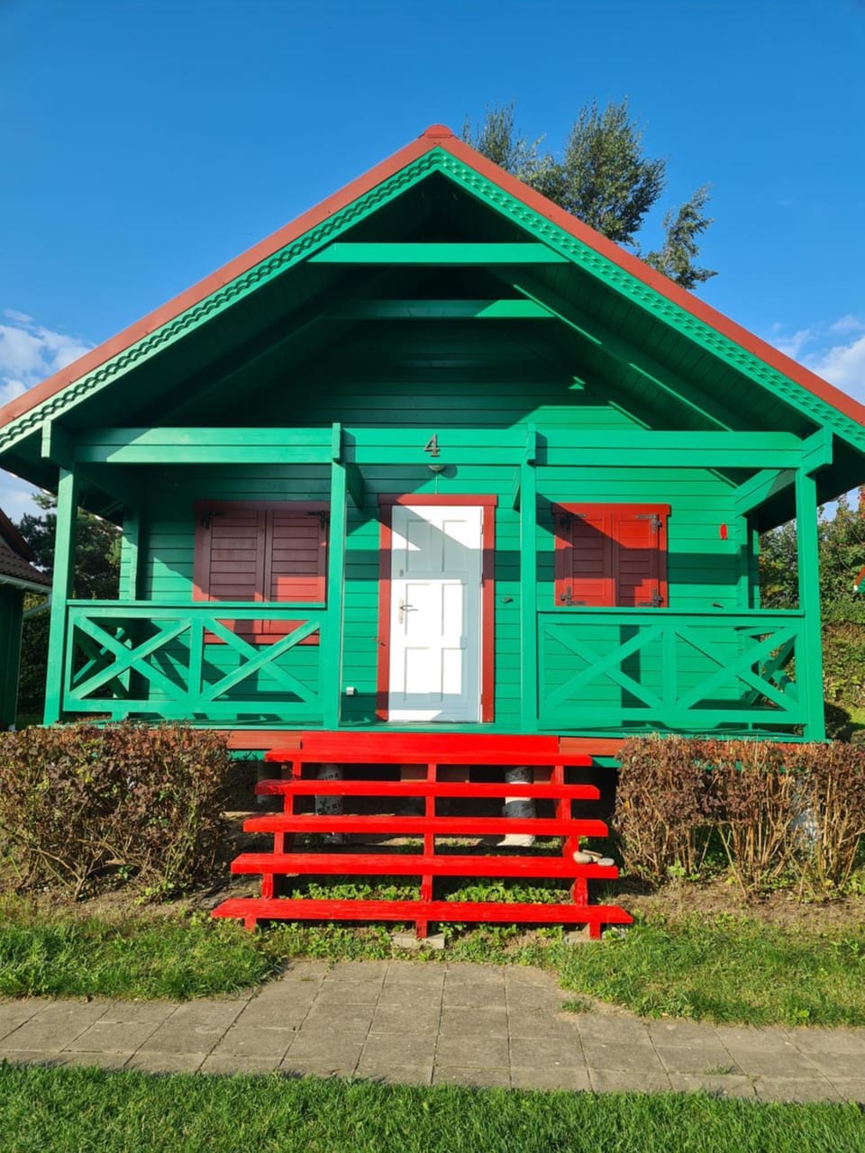GLONEK drewniany domek nad morzem - Rusinowo koło Jarosławca House in West Pomeranian Voivodeship, Poland