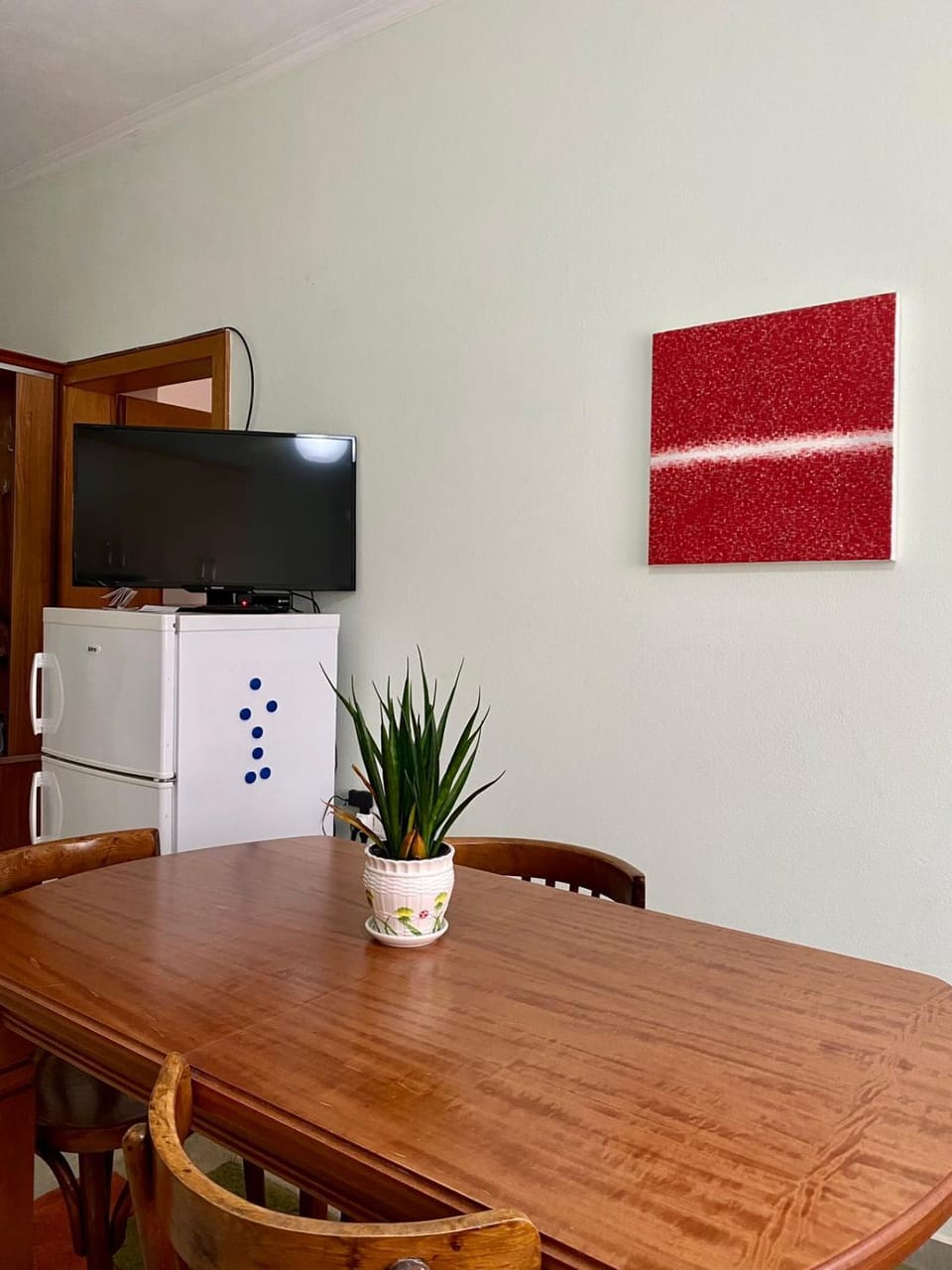 Living room, kitchen