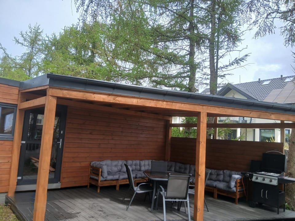Property building, BBQ facilities