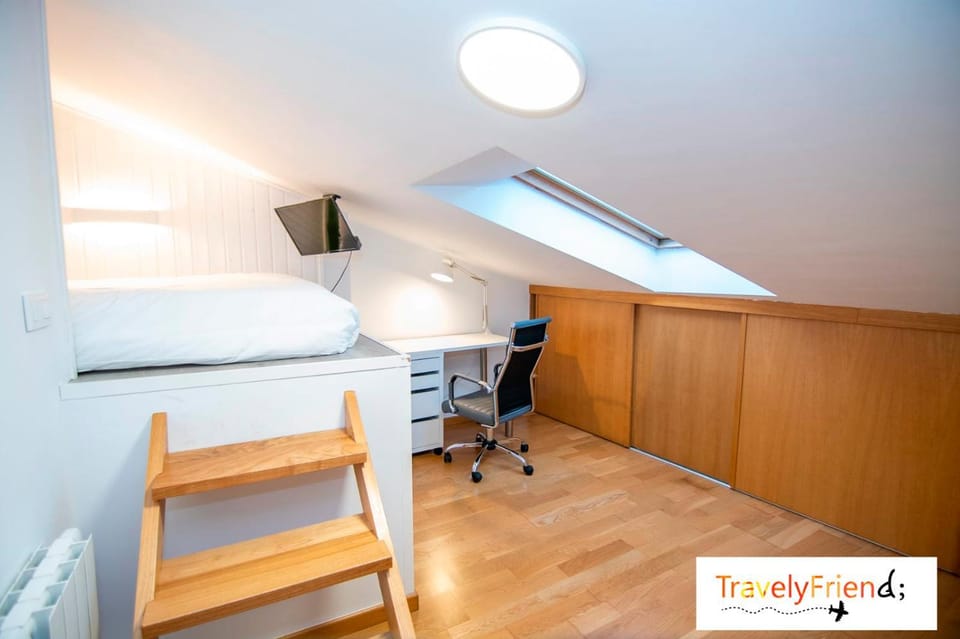 Dúplex completo en santiago, de 2 a 7 personas- GP 3B Apartment in Santiago de Compostela