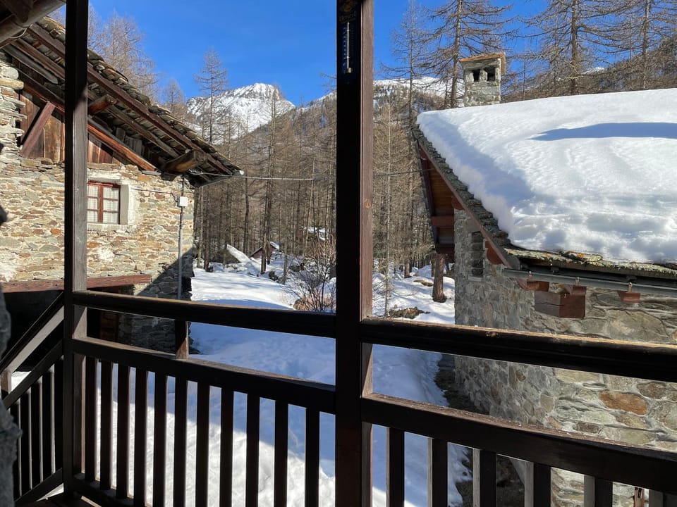 Day, Winter, Mountain view