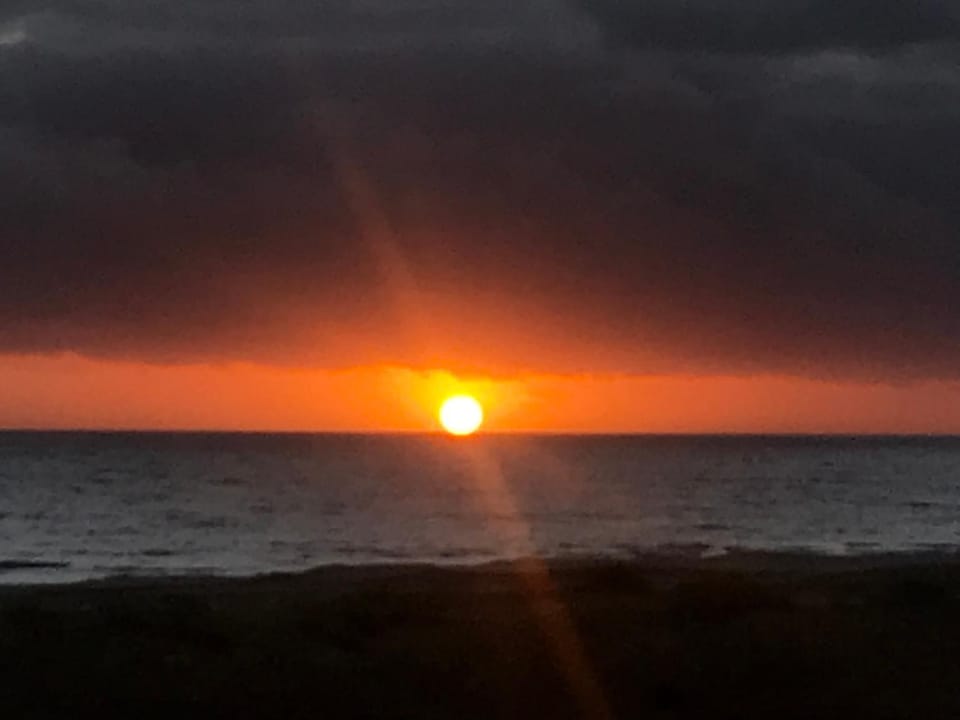 Beach, Sea view, Sunrise