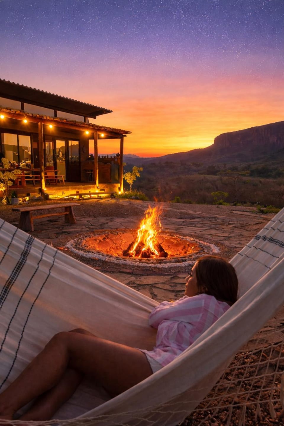 Night, People, Natural landscape, Mountain view, Sunrise, Sunset, group of guests