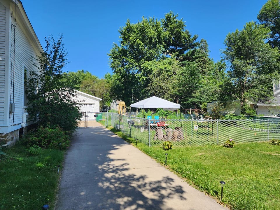 Property building, Day, Garden view