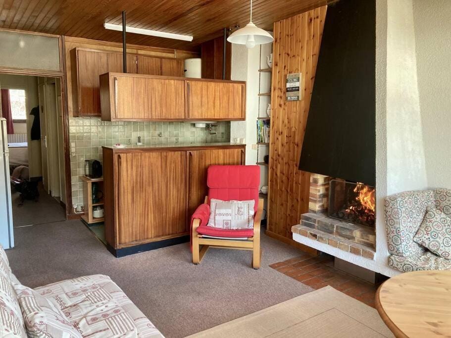 PRA-LOUP 1600 T2 Front de pistes & PARKING Apartment in Uvernet-Fours