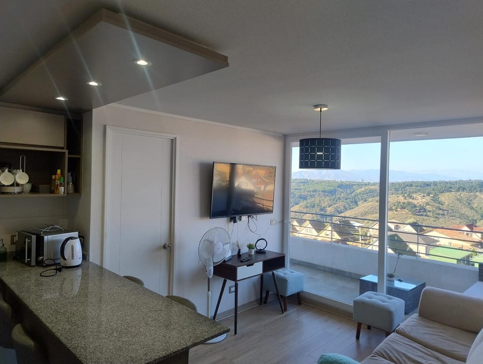 Hermoso Depto 2 Dorm 2 Baños y Parking en Viña del Mar Reñaca Apartment in Vina del Mar