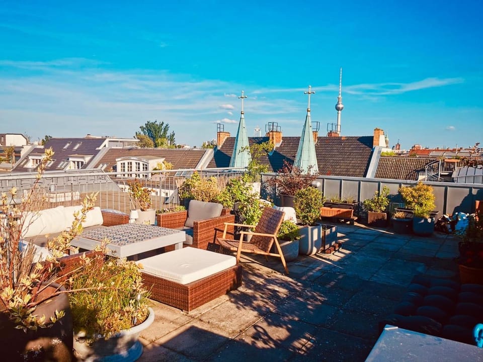 Balcony/Terrace, City view