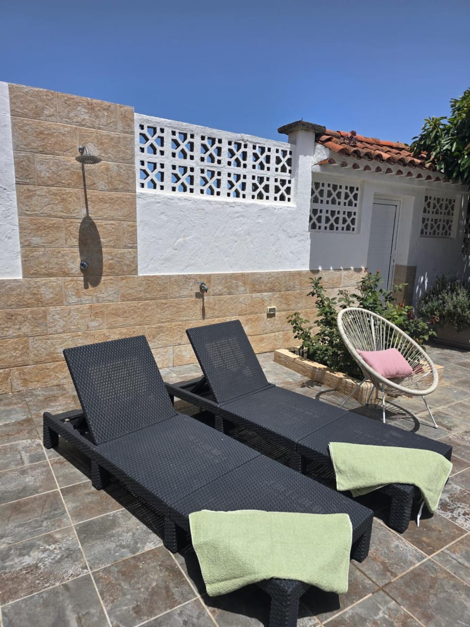 Patio, sunbed