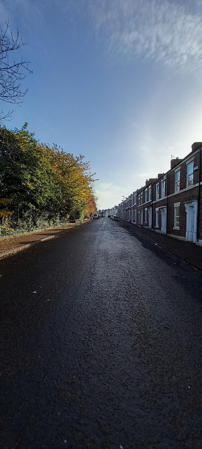 Quiet street view
