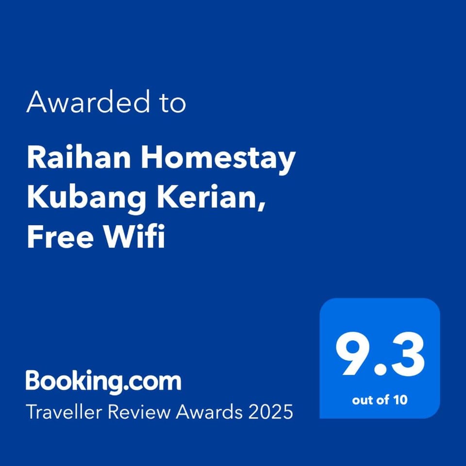 Raihan Homestay Kubang Kerian, Free Wifi House in Malaysia