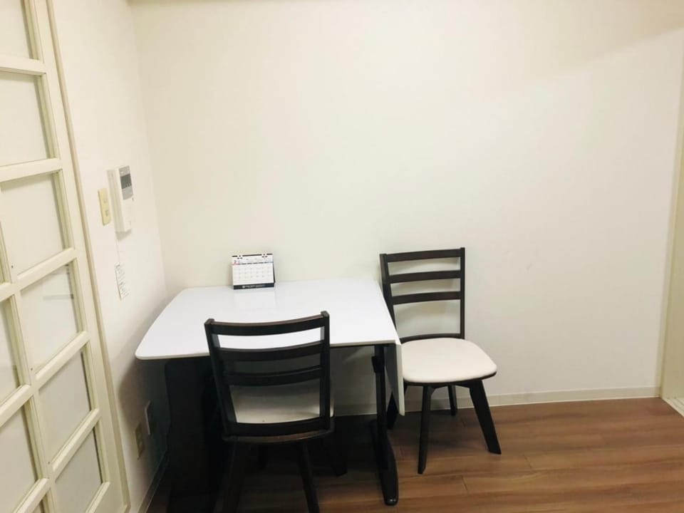 Dining area, hair dresser