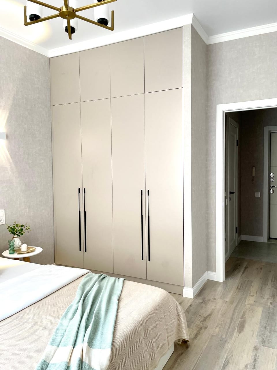 Bed, Bedroom, wardrobe