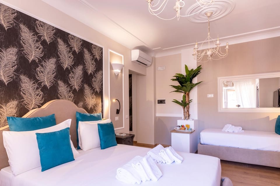 Bed, Bedroom, air conditioner