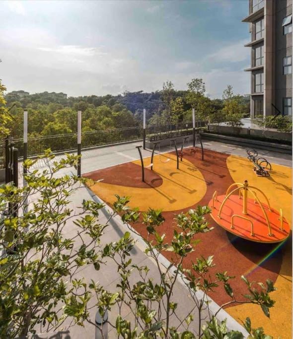 Natural landscape, Children play ground, Garden view