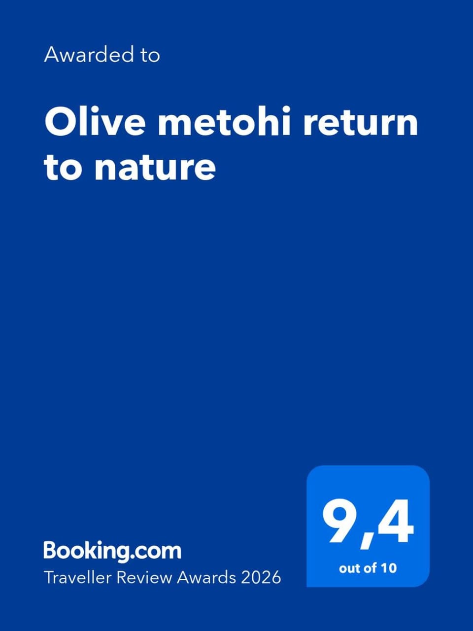 Olive metohi return to nature Apartment in Lasithi