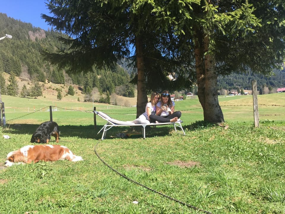 Ferienhof Wäldle - Wäldle 1 und Wäldle 2 mit Motorradvermietung Apartment in Oberstdorf