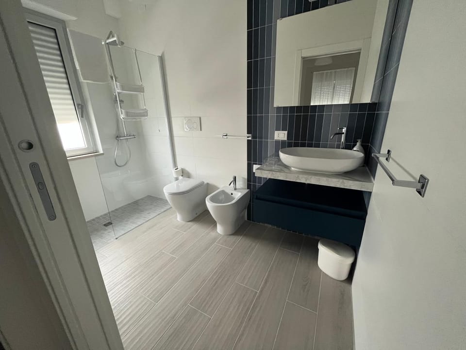 Shower, Toilet, Bathroom, bidet, towels